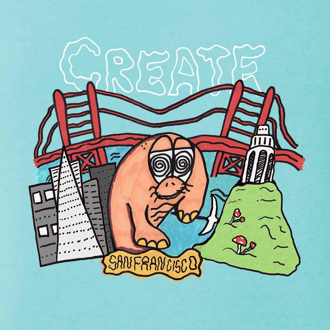 Mint Manatee Hoodie 🍄 - CREATE